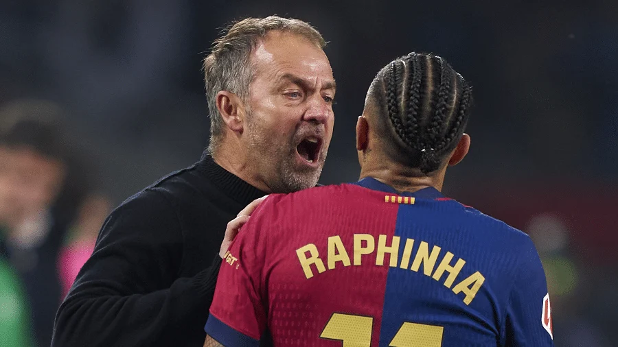 Kabar Gembira bagi Blaugrana! Hadapi Real Betis, Hansi Flick Pastikan Raphinha dan Frenkie de Jong Siap Bela Barcelona