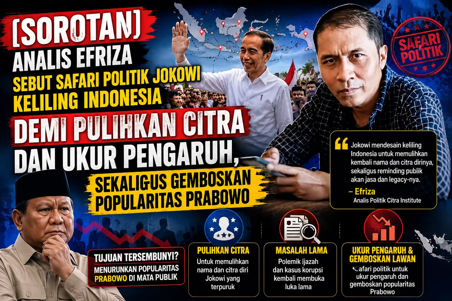 Safari Politik dan Sorotan Publik: Agenda Padat Adik Prabowo di Tengah Kritik Pemerintahan
