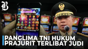 Skandal Markas Judi Online di Rumah Dinas TNI: Oknum Perwira Terancam Sanksi Berat